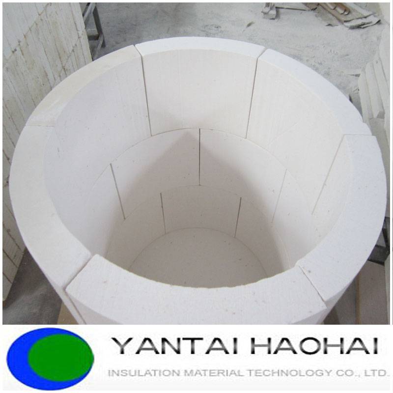 Waterproof Fireproof Thermal Insulation Material Calcium Silicate Pipe Cover